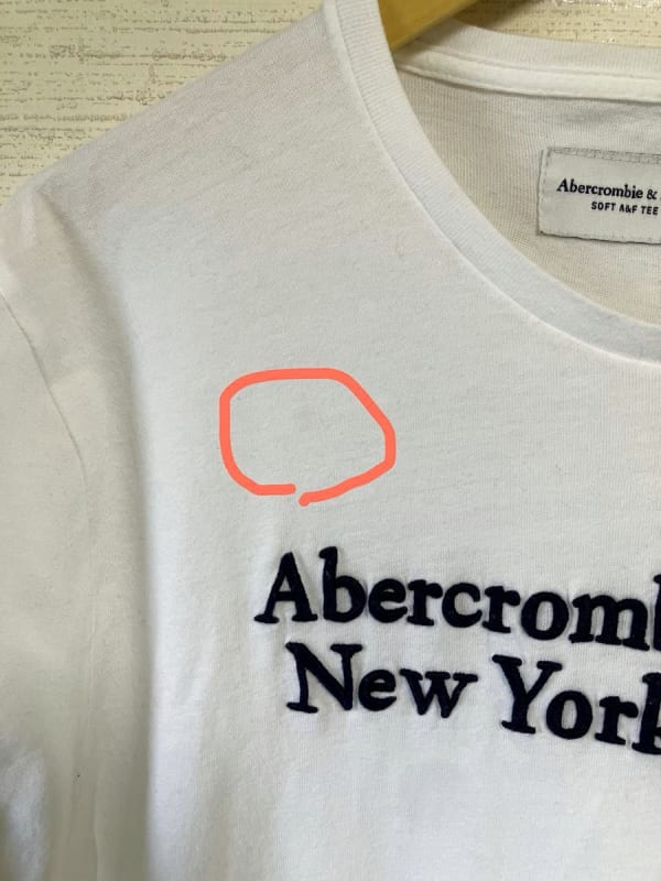 Abercrombie & Fitch Logo T-Shirt White Size L