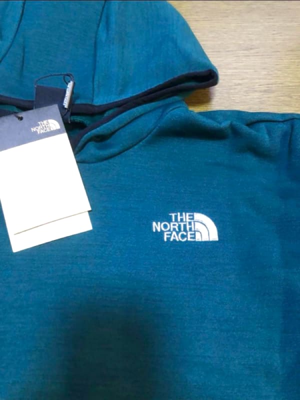 The North Face Kids' Fleece Hoodie Green 140