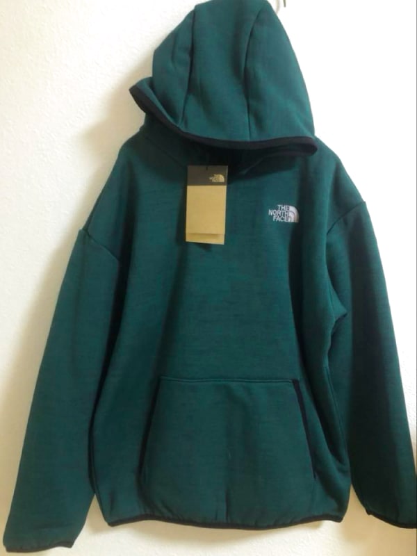 The North Face Kids' Fleece Hoodie Green 140