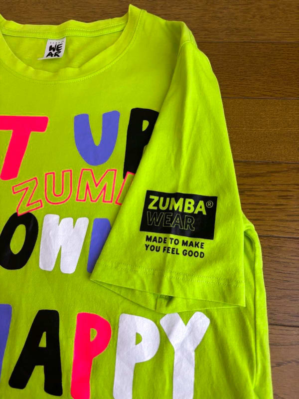 ZUMBA T-Shirt Get Up Get Down Get Happy