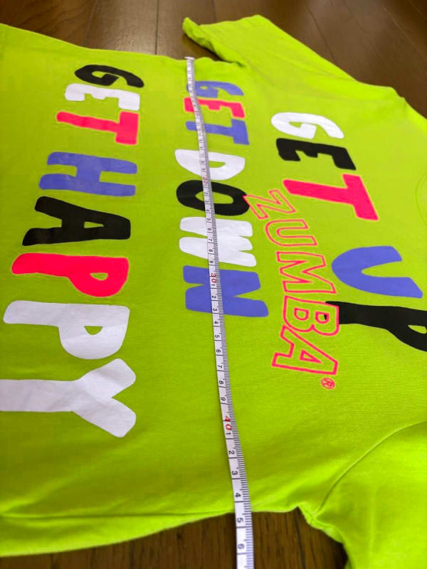 ZUMBA T-Shirt Get Up Get Down Get Happy