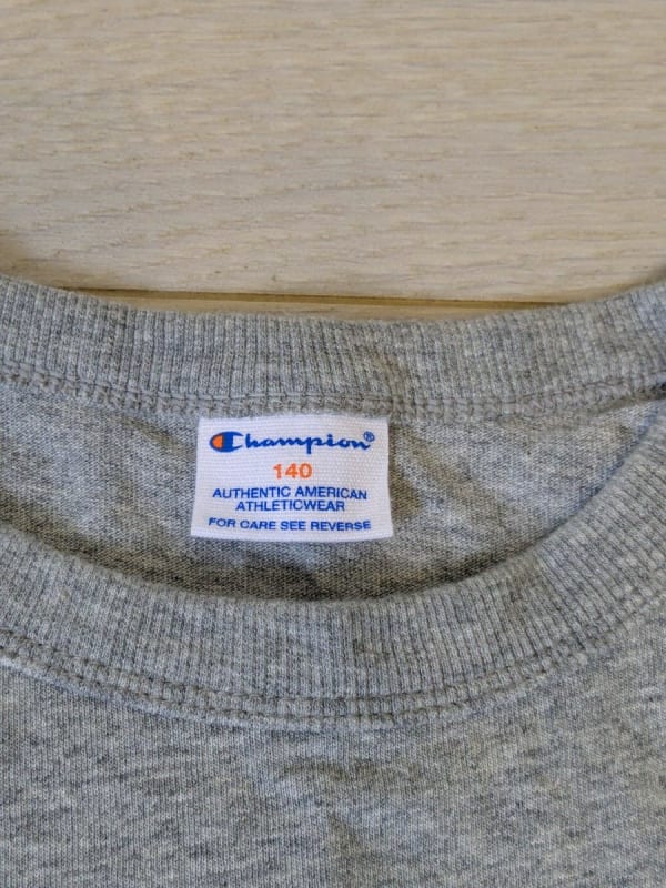 Champion Long Sleeve T-Shirt 140cm