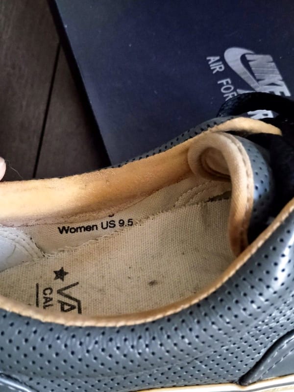 Vans Authentic Leather Sneakers Woman 9.5