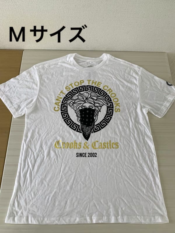 CROOKS & CASTLES Men's Short Sleeve T-Shirt M Medusa