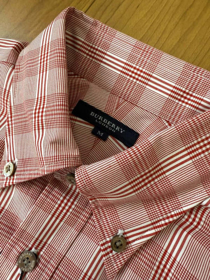Burberry London Long Sleeve Check Shirt New