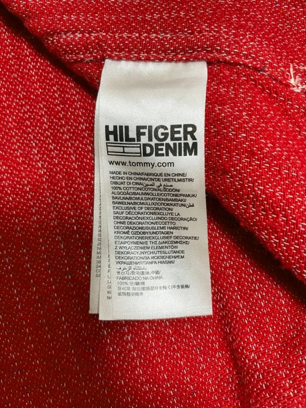 Tommy Hilfiger Denim Long Sleeve Check Shirt Men's M