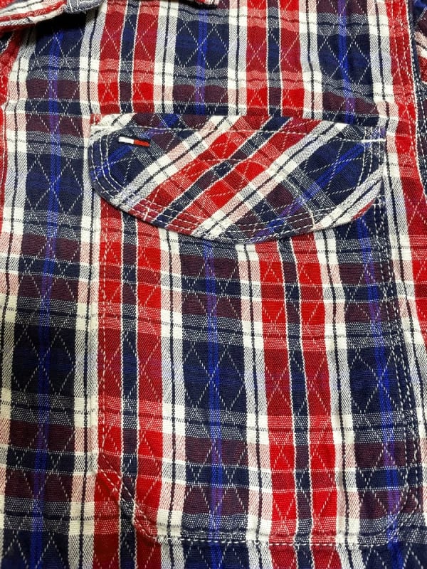 Tommy Hilfiger Denim Long Sleeve Check Shirt Men's M