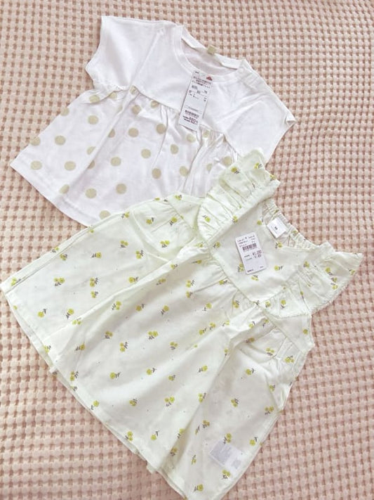 New Tag Attached Baby Tunic T-Shirt 100% Cotton Size 90