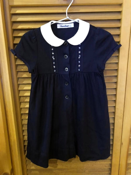 Familiar Short Sleeve Dress 100cm Formal