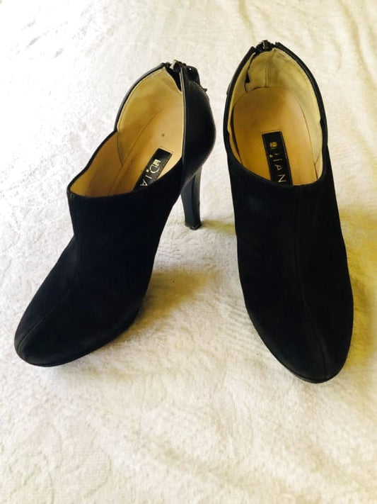 Diana High Heel Short Boots Pumps 22.5cm Black