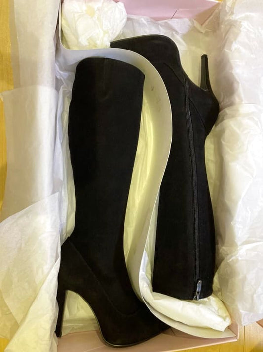 Diana Suede Stretch Long Boots