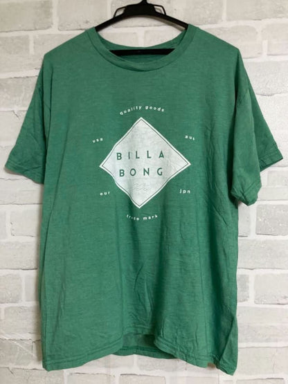 Billabong T-Shirt Green L Size