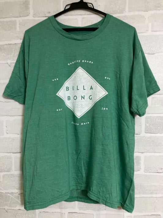Billabong T-Shirt Green L Size