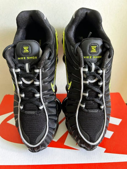 Nike Shox TL Black Dynamic Yellow 24cm New