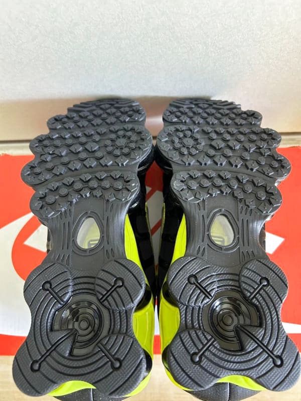 Nike Shox TL Black Dynamic Yellow 24cm New
