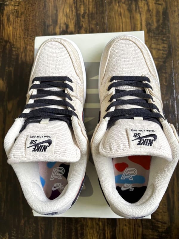 Albino & Preto × Nike SB Dunk Low Pro QS Pearl White 26.5cm
