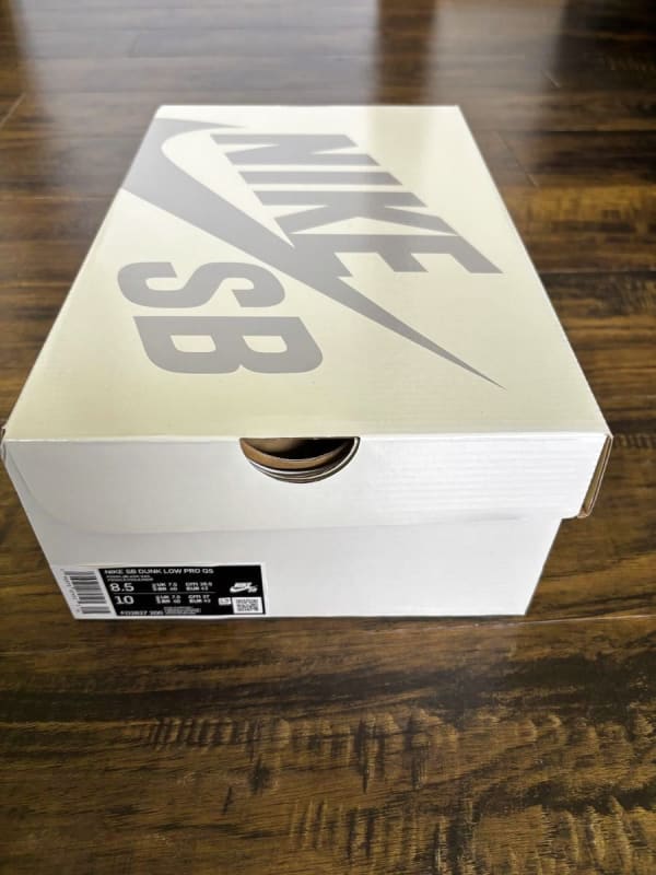 Albino & Preto × Nike SB Dunk Low Pro QS Pearl White 26.5cm