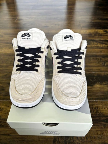 Albino & Preto × Nike SB Dunk Low Pro QS Pearl White 26.5cm
