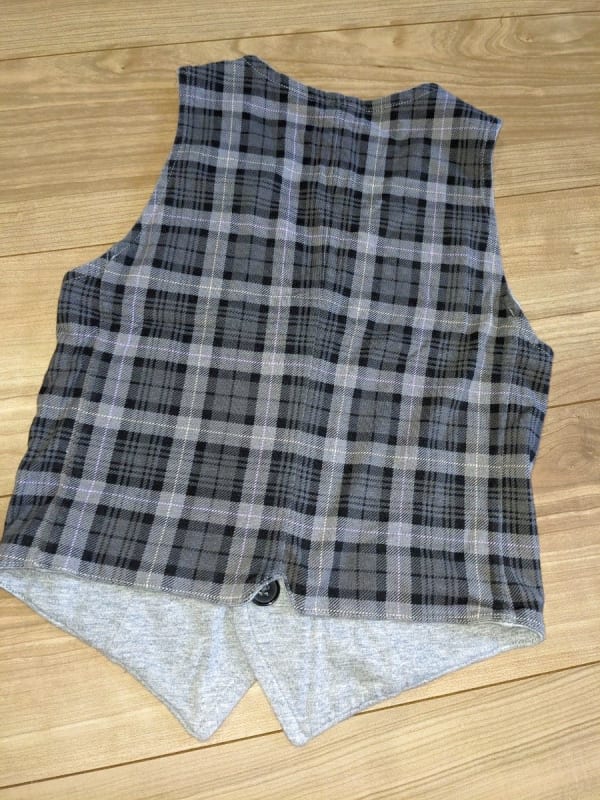 Kids White Shirt with Tie and Vest 110cm Formal
