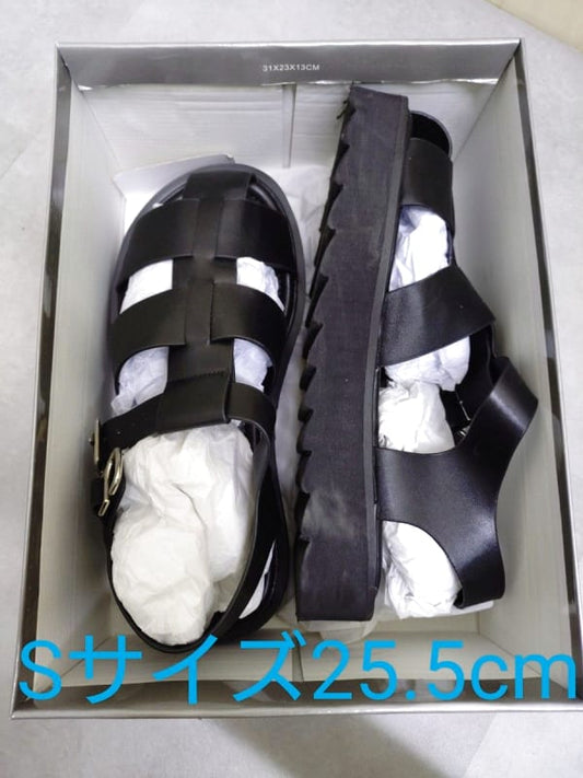 NANO Universe Men's Lightweight Gurkha Sandals Size S 25.5cm