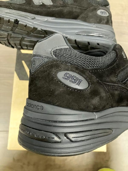 New Balance U991KK2 All Black Sneakers US11