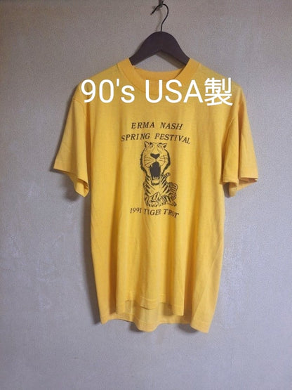 90s Vintage Single Stitch Tiger Art T-Shirt