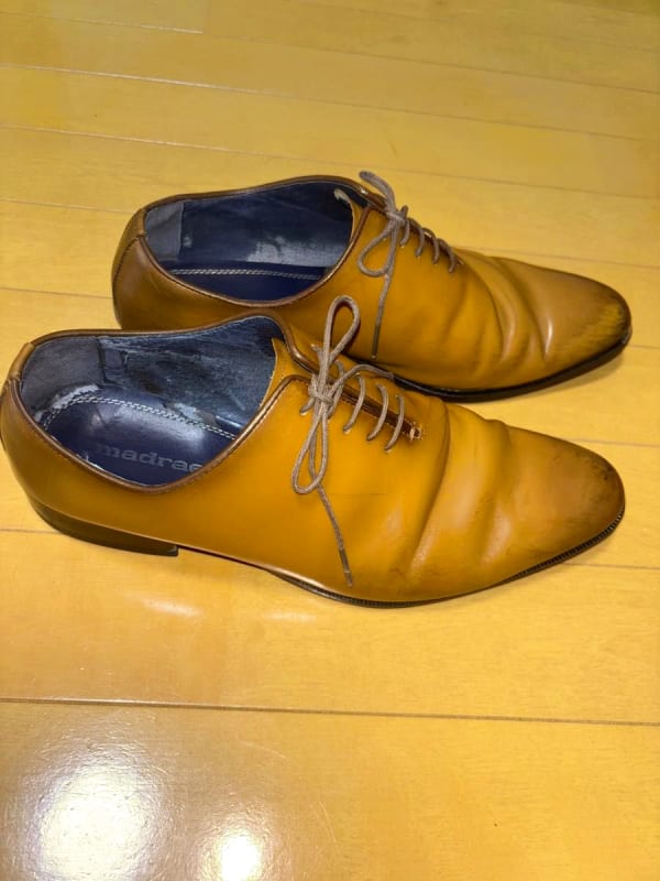 Madras Leather Shoes Business Shoes Brown 25.0cm