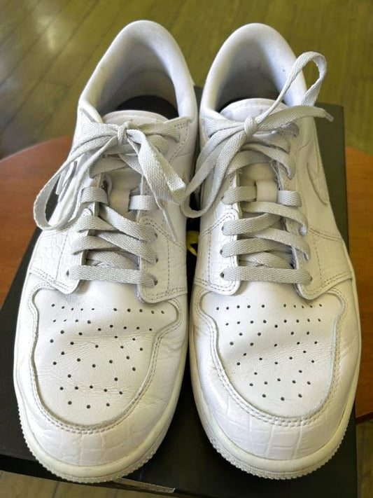 Nike Air Jordan 1 Golf 'White Crocodile' US10