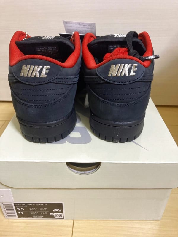 Supreme Nike SB Dunk Low Black 25FW Week2
