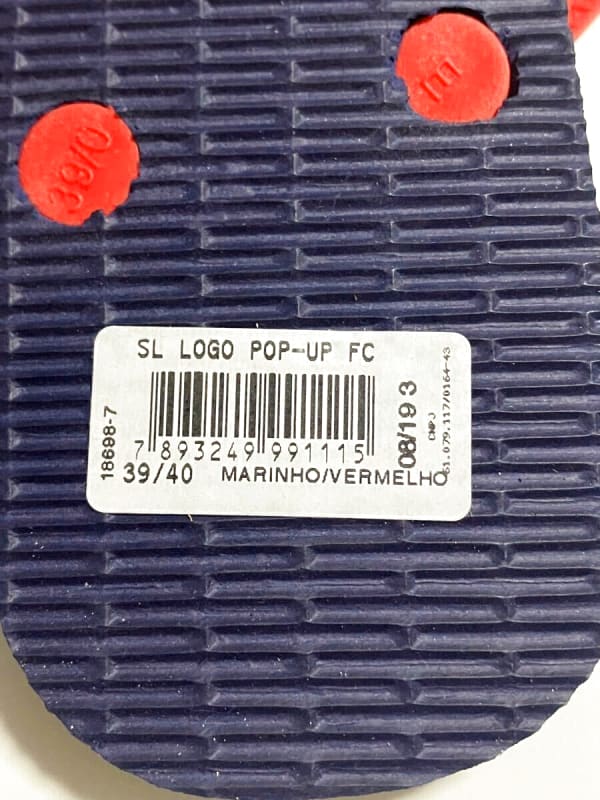 Unused Havaianas Slim Beach Sandals 25cm - 26cm