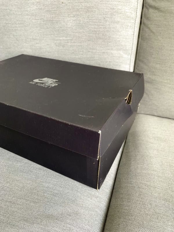 Nike Air Force One Empty Box Black 27.5cm