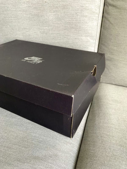 Nike Air Force One Empty Box Black 27.5cm