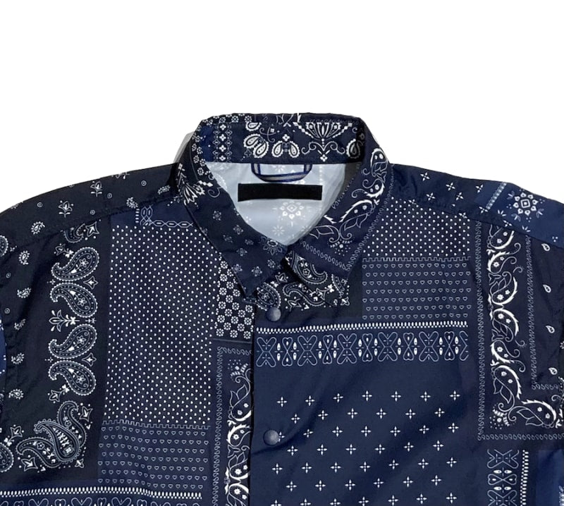 Jun Hashimoto Bandana Coach Shirt 22SS Size 2