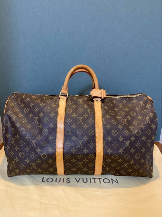 Louis Vuitton Keepall 55 Boston Bag