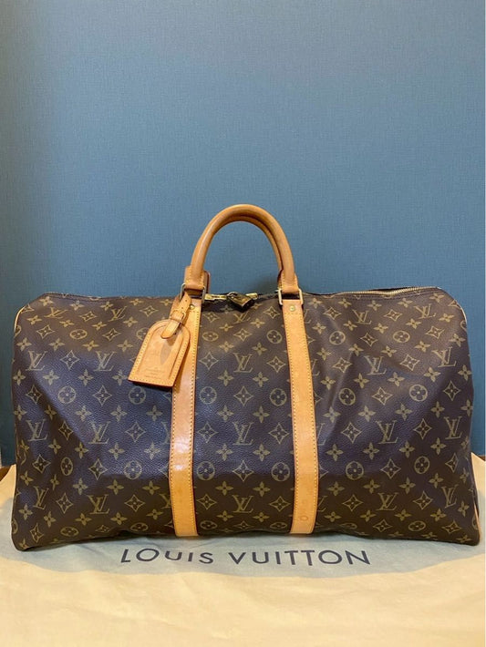 Louis Vuitton Keepall 55 Boston Bag