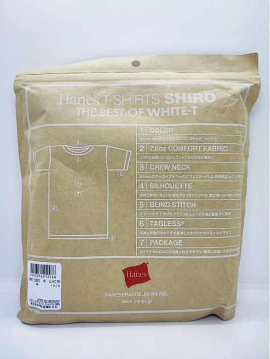 New Hanes T-Shirts SHIRO M Size