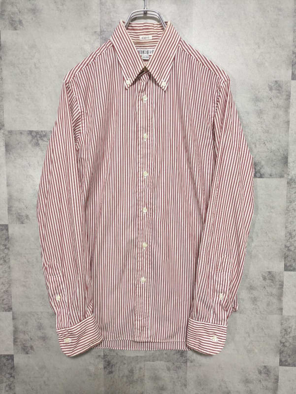 Individualized Shirts Long Sleeve Button-Down Shirt Striped Size 15 1/2