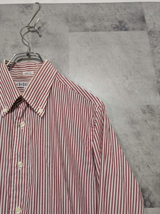 Individualized Shirts Long Sleeve Button-Down Shirt Striped Size 15 1/2
