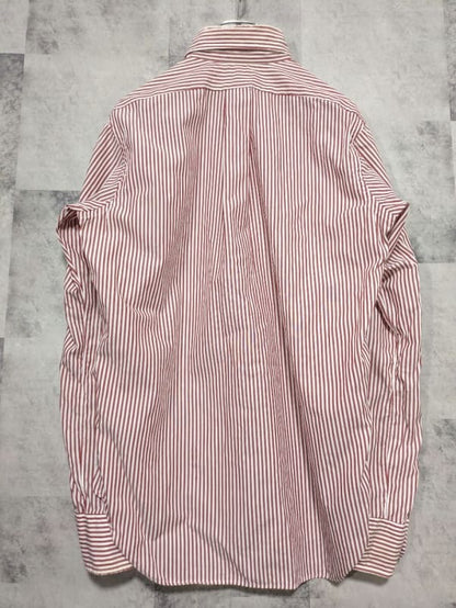 Individualized Shirts Long Sleeve Button-Down Shirt Striped Size 15 1/2