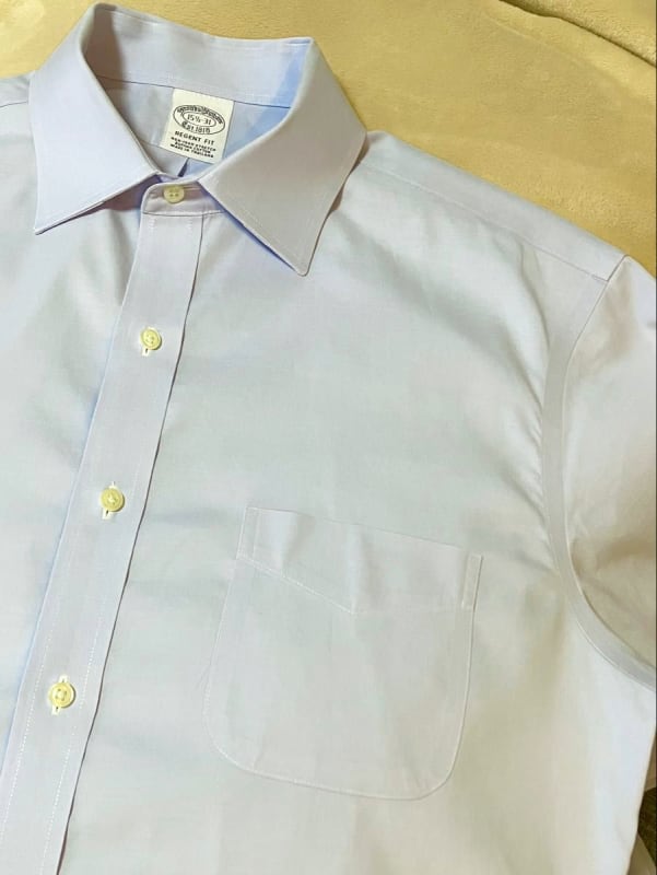 Brooks Brothers Regent Fit Supima Cotton Light Blue Shirt