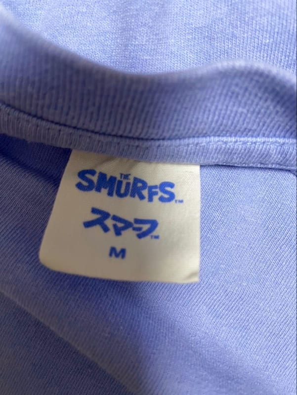 Smurf Anime T-Shirt Used Vintage