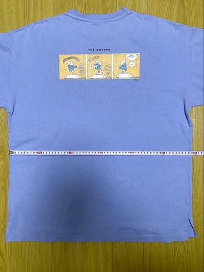 Smurf Anime T-Shirt Used Vintage