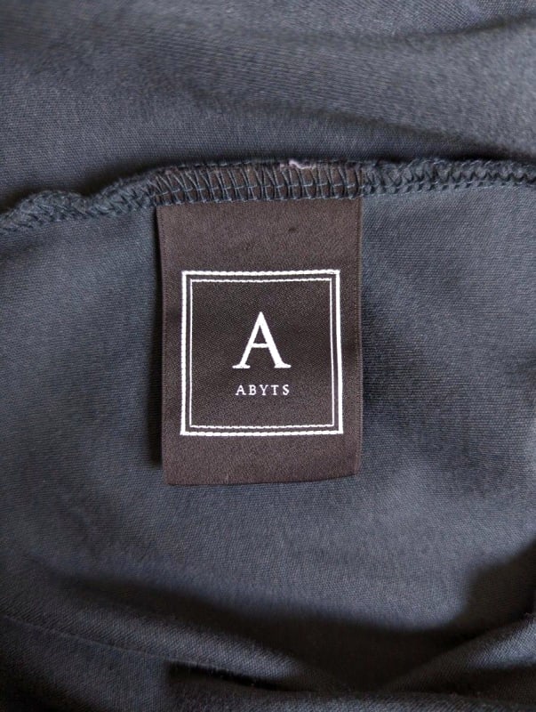 ABYTS Box Logo T-Shirt Size 2 Made in Japan