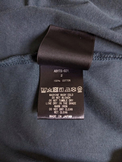 ABYTS Box Logo T-Shirt Size 2 Made in Japan