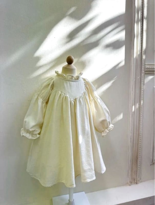 Monbebe Mayo Dress Cream XL