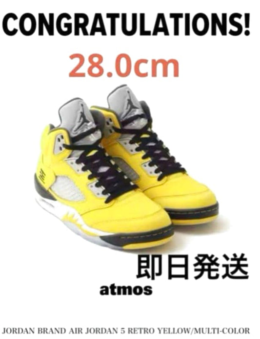 Nike Air Jordan 5 Retro Tokyo 23 28cm