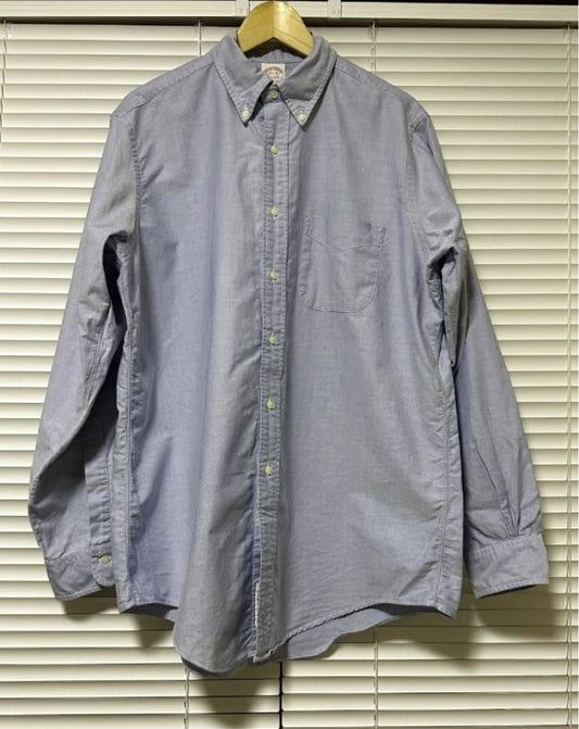 Brooks Brothers Oxford Polo Collar Shirt 16 1/2 35