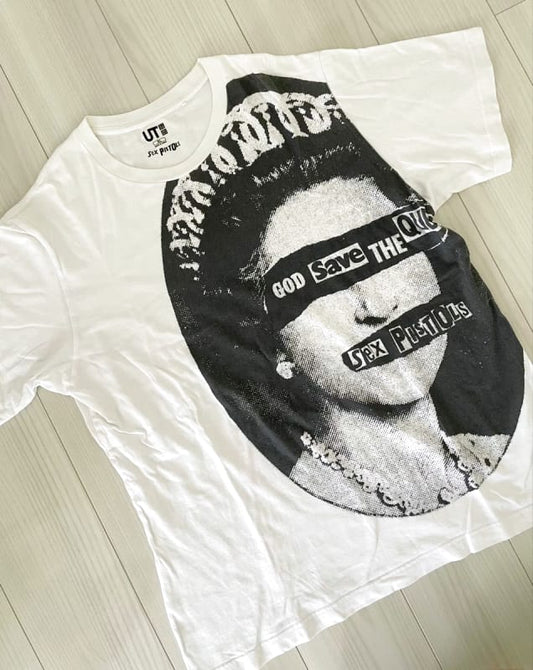 Uniqlo 2016 UT Sex Pistols Graphic T-Shirt White XL