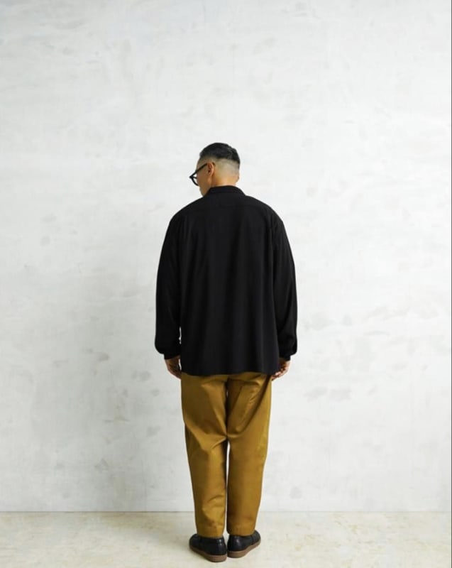 Waiper x Town Craft Rayon Open Collar Shirt