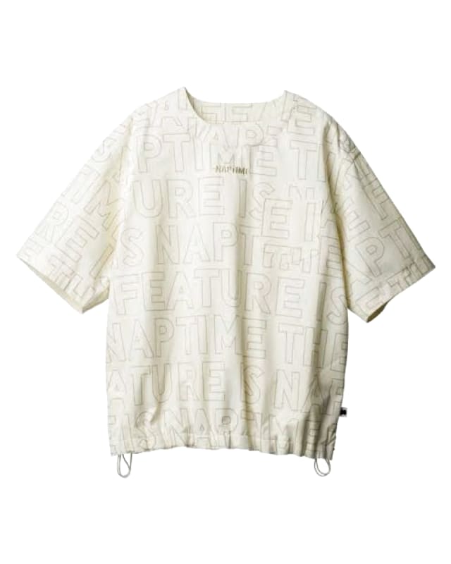 Naptime 2025SS Embroidered Short Sleeve Pullover Shirt